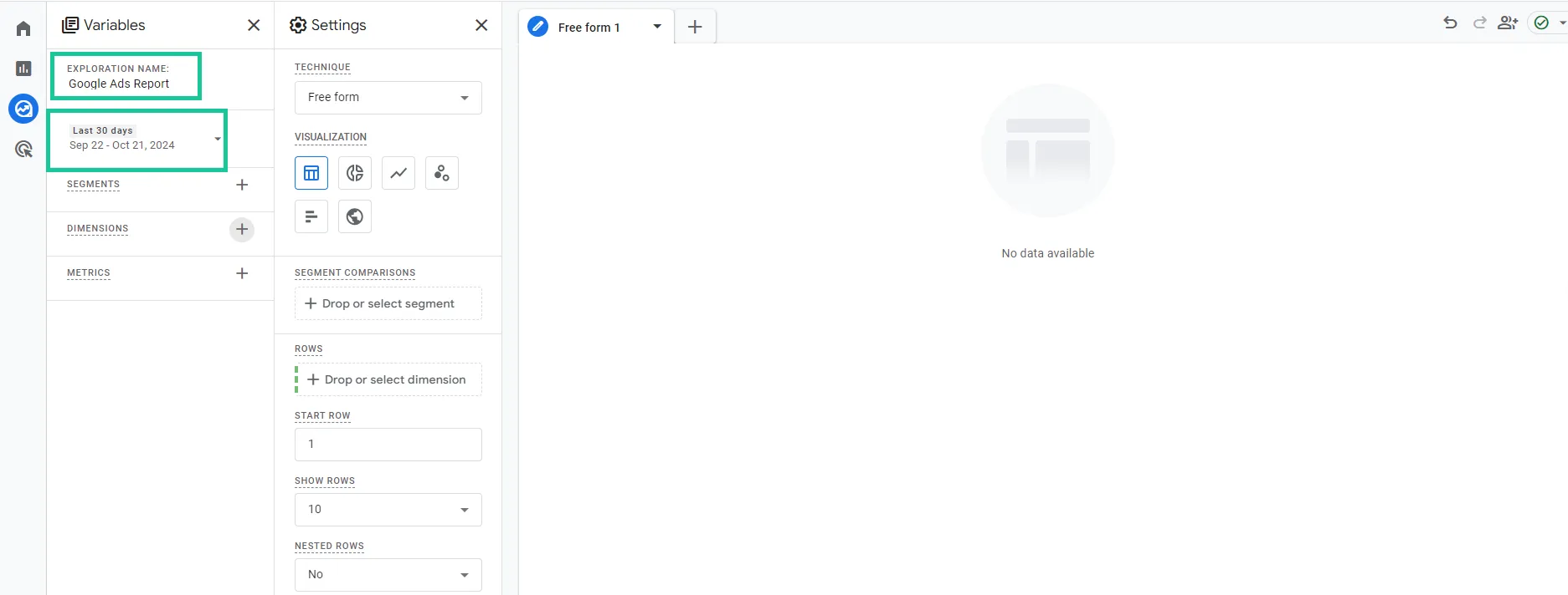Cách tạo báo cáo theo dõi hiệu suất quảng cáo Google Ads trên GA4 - Báo cáo tùy chỉnh
