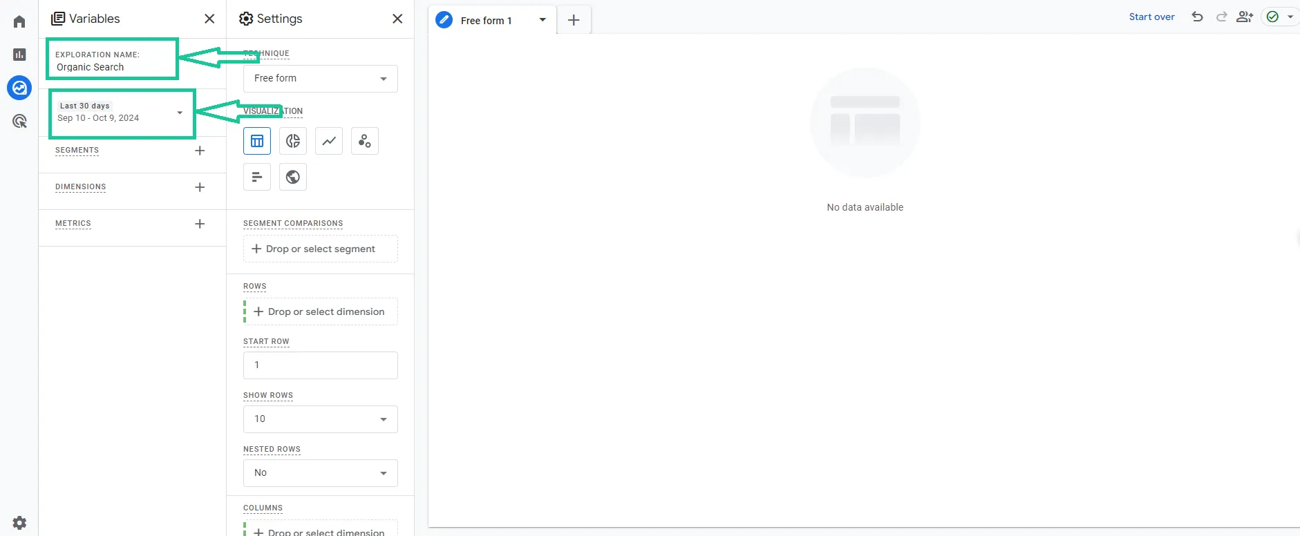 Báo cáo SEO trong GA4 - Organic Search Overview