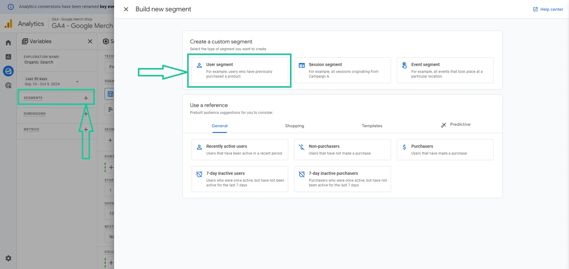 Báo cáo SEO trong GA4 - Organic Search Overview
